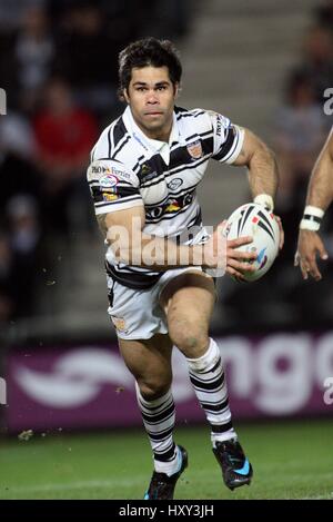 MATT SING HULL FC KC STADIUM HULL ENGLAND 14. März 2008 Stockfoto