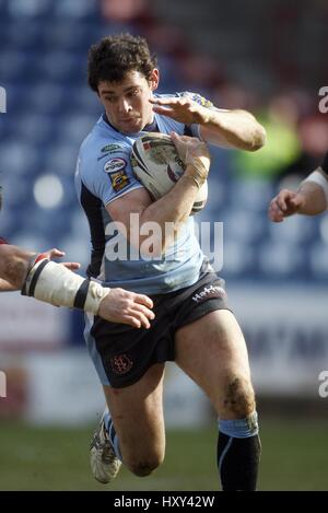 PAUL WELLENS ST. HELENS RLFC GALPHARM STADIUM HUDDERSFIELD ENGLAND 24. März 2008 Stockfoto