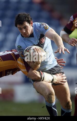 PAUL WELLENS ST. HELENS RLFC GALPHARM STADIUM HUDDERSFIELD ENGLAND 24. März 2008 Stockfoto