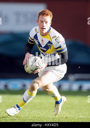 CHRIS RILEY WARRINGTON WOLVES RLFC HALLIWELL JONES STADIUM WARRINGTON ENGLAND 8. März 2009 Stockfoto