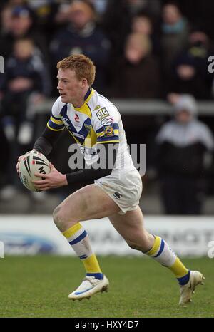 CHRIS RILEY WARRINGTON WOLVES RLFC HALLIWELL JONES STADIUM WARRINGTON ENGLAND 8. März 2009 Stockfoto