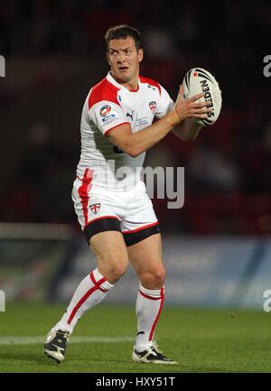 DANNY MCGUIRE ENGLAND RUGBY LEAGUE KEEPMOAT Stadion DONCASTER ENGLAND 23. Oktober 2009 Stockfoto