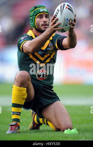 JOHNATHAN THURSTON Australien RL DW STADIUM WIGAN ENGLAND 31. Oktober 2009 Stockfoto