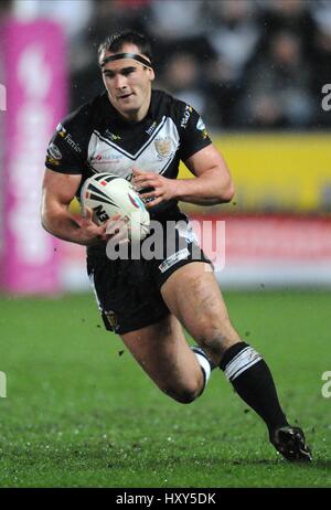 DANNY HOUGHTON HULL FC KC STADIUM HULL ENGLAND 19. März 2010 Stockfoto