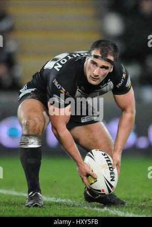 DANNY HOUGHTON HULL FC KC STADIUM HULL ENGLAND 19. März 2010 Stockfoto