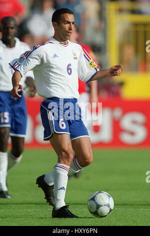 YOURI DJORKAEFF Frankreich & INTER Mailand FC 16. Juni 2000 Stockfoto