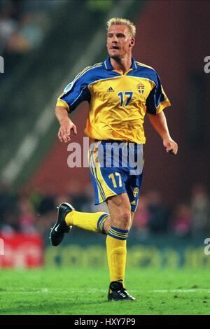 JOHAN MJÄLLBY Schweden 10. Juni 2000 Stockfoto