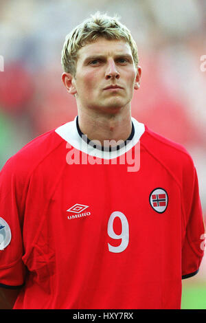 TORE André FLO Norwegen & CHELSEA FC 13. Juni 2000 Stockfoto