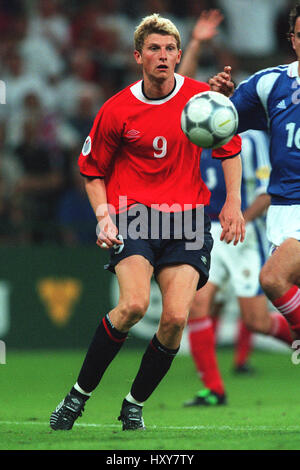 TORE André FLO Norwegen & CHELSEA FC 18. Juni 2000 Stockfoto