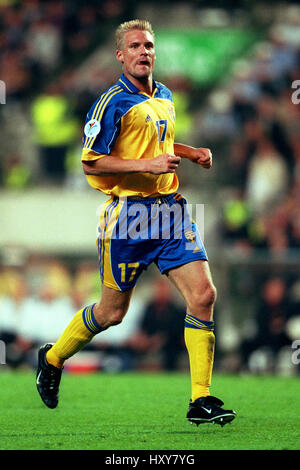 JOHAN MJÄLLBY Schweden 10. Juni 2000 Stockfoto