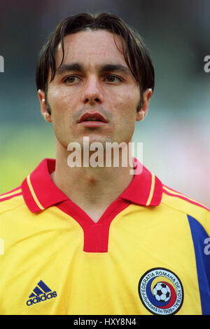 FLORENTIN PETRE Rumäniens & DYNAMO Bukarest Brüssel EURO 2000 24. Juni 2000 Stockfoto