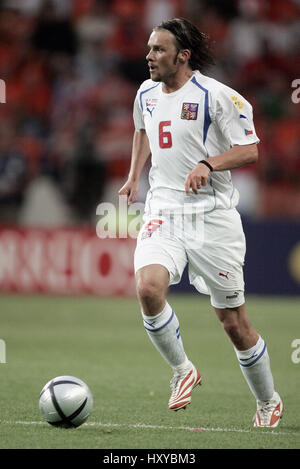 MAREK JANKULOVSKI Tschechische Republik & UDINESE CALCI STADTSTADION AVEIRO PORTUGAL 19. Juni 2004 Stockfoto