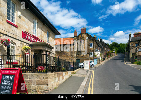 Grosmont Village, North York Moors, North Yorkshire, England, UK Stockfoto