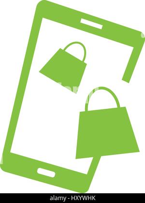 Smartphone-apps, mobile Entwicklungskonzept, Vektor-illustration Stock Vektor