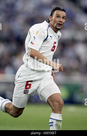 MAREK JANKULOVSKI Tschechische Republik & UDINESE CALCI DRAGO Stadion PORTO PORTUGAL 1. Juli 2004 Stockfoto