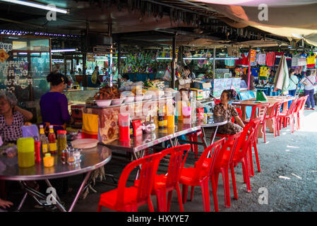 Markt in Battambang, Kambodscha, Asien. Stockfoto