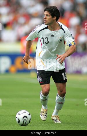 MICHAEL BALLACK Deutschland & CHELSEA FC WORLD CUP BERLIN Deutschland 30. Juni 2006 Stockfoto