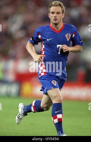 IVAN RAKITIC Kroatien & SCHALKE 04 Wörthersee STADION KLAGENFURT Österreich 16. Juni 2008 Stockfoto