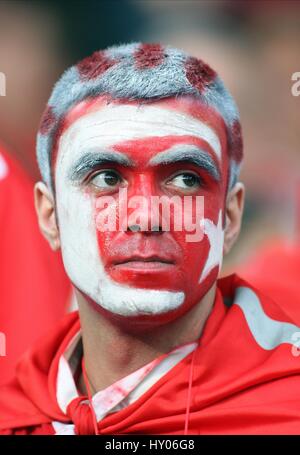 Türkei FAN Kroatien V Türkei ERNST-HAPPEL-Stadion Wien 20. Juni 2008 Stockfoto