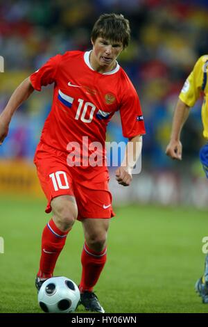 ANDREI ARSHAVIN FC ZENIT ST. PETERSBURG TIVOLI NEU INNSBRUCK Österreich 18. Juni 2008 Stockfoto