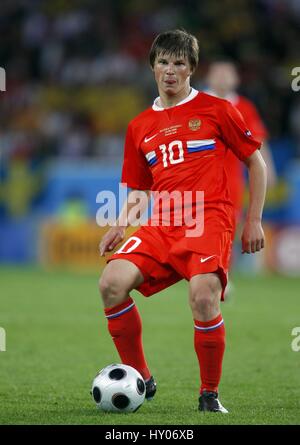 ANDREI ARSHAVIN FC ZENIT ST. PETERSBURG TIVOLI NEU INNSBRUCK Österreich 18. Juni 2008 Stockfoto