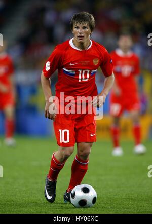 ANDREI ARSHAVIN FC ZENIT ST. PETERSBURG TIVOLI NEU INNSBRUCK Österreich 18. Juni 2008 Stockfoto