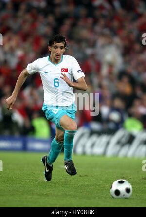 MEHMET TOPAL Türkei & GALATASARAY St. JAKOB-PARK BASEL Schweiz 11. Juni 2008 Stockfoto