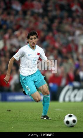 MEHMET TOPAL Türkei & GALATASARAY St. JAKOB-PARK BASEL Schweiz 11. Juni 2008 Stockfoto