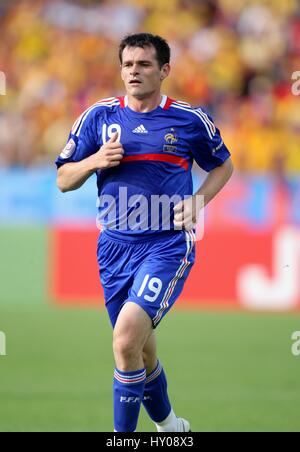 WILLY SAGNOL Frankreich & BAYERN München LETZIGRUND STADUIM Zürich 9. Juni 2008 Stockfoto