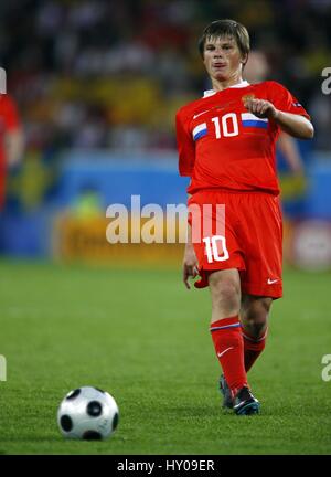 ANDREI ARSHAVIN Russland & ZENIT ST. PETERSBU TIVOLI NEU INNSBRUCK Österreich 18. Juni 2008 Stockfoto