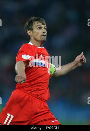 SERGEI SEMAK Russland & FC RUBIN KAZAN EM-STADION SALZBURG Österreich 14. Juni 2008 Stockfoto