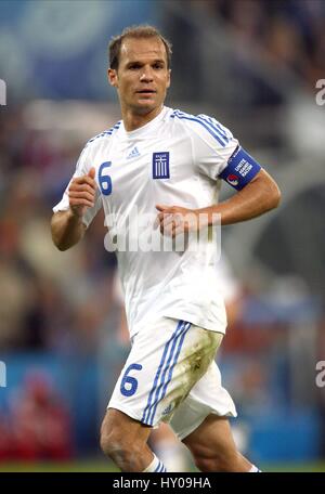 ANGELOS BASINAS Griechenland & MALLORCA-EM-STADION SALZBURG Österreich 14. Juni 2008 Stockfoto