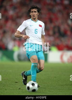 MEHMET TOPAL Türkei & GALATASARAY St. JAKOB-PARK BASEL Schweiz 11. Juni 2008 Stockfoto