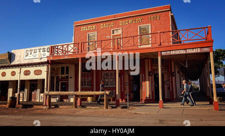 Crystal Palace in der historischen Stadt Tombstone, Arizona Stockfoto