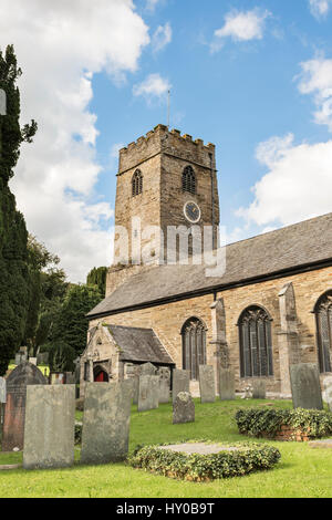 St. Petroc Kirche, Padstow, Cornwall Stockfoto