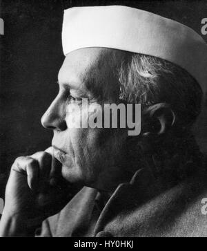 Indische erster Premierminister, Jawaharlal Nehru, Indien, Asien, 1959 Stockfoto