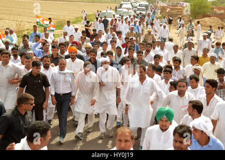 Indischer Nationalkongreß Partei Politiker, Rahul Gandhi, Rajasthan, Indien, Asien Stockfoto