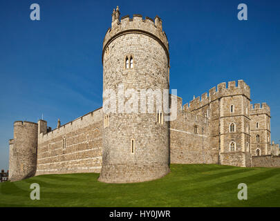 Schloss Windsor, England. Stockfoto