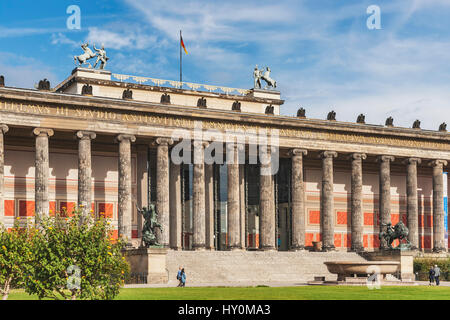 Das alte Museum (Altes Museum) wurde von 1825 bis 1830 von Karl Friedrich Schinkel im Stil des Klassizismus, Berlin, Deutschland, Europa gebaut Stockfoto