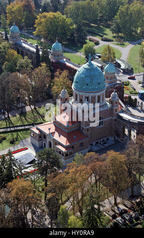 Mirogoj-Friedhof in Zagreb. Kroatien. Stockfoto