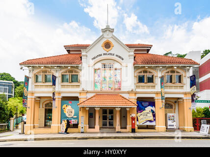 Singapore Philatelic Museum in Singapur Stockfoto