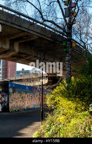 unter den Westway in london Stockfoto