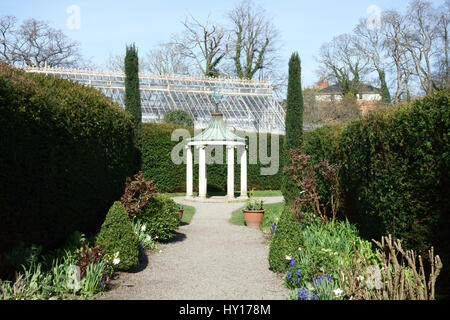 Schönen Frühling Farmleigh Garten in Dublin, Irland Stockfoto