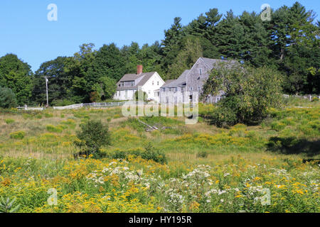 Landhaus auf dem Wanderweg von Zak Preserve Stockfoto