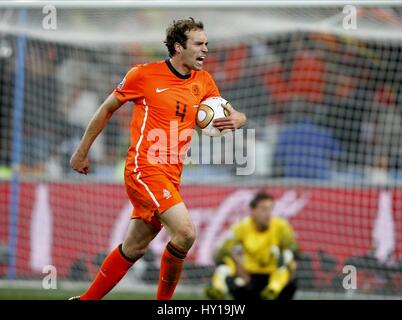 JORIS MATHIJSEN HOLLAND & HAMBURG HOLLAND & HAMBURG SOCCER CITY JOHANNESBURG Südafrika 11. Juli 2010 Stockfoto