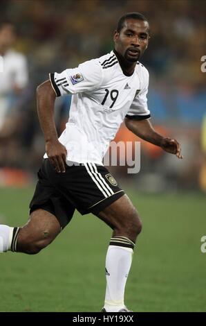 CACAU Deutschland & VFB STUTTGART Deutschland & VFB STUTTGART DURBAN Stadion DURBAN Südafrika 13. Juni 2010 Stockfoto