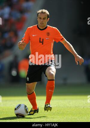 JORIS MATHIJSEN HOLLAND & HAMBURG HOLLAND & HAMBURG SOCCER CITY Südafrika 14. Juni 2010 Stockfoto