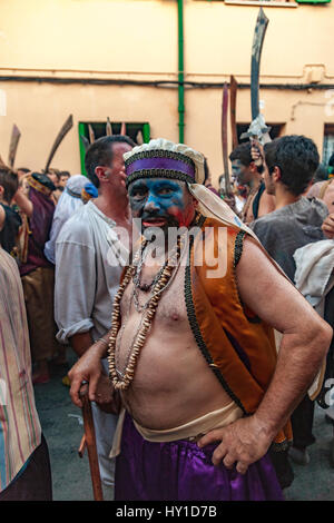 Pollenca. Mauren Schlacht gegen die Christen. Festival jährlich. Stockfoto