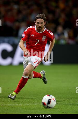 JOE ALLEN WALES STADE PIERRE MAUROY LILLE Frankreich 1. Juli 2016 Stockfoto