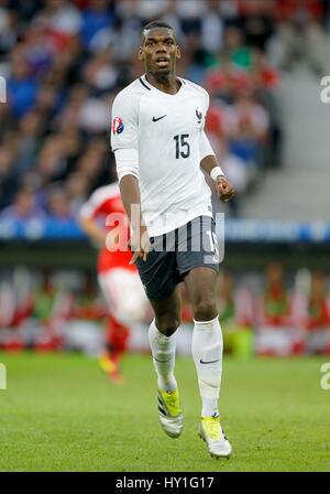 PAUL POGBA STADE PIERRE MAUROY LILLE Frankreich 19. Juni 2016 Stockfoto